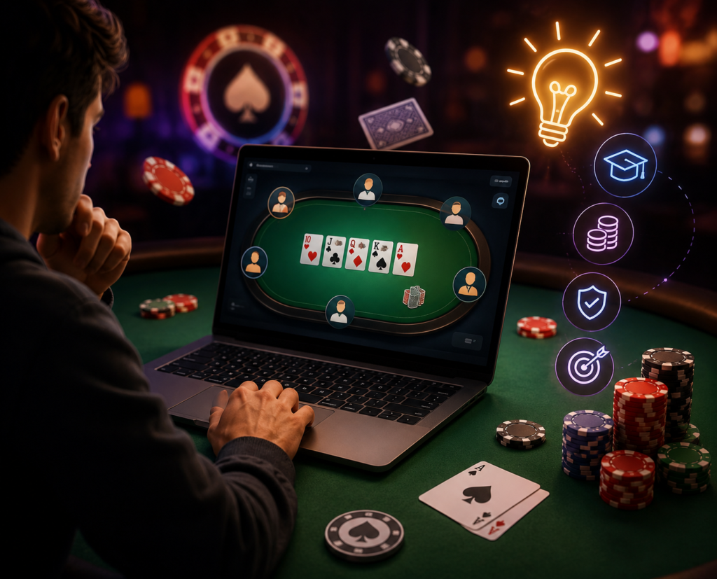 Tips for New Players Who Want to Play Poker Online